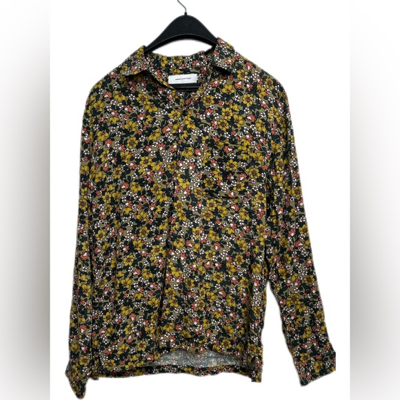 Urban Outfitters Tops - Urban Outfitters Multicolor Floral Button down Long Sleeve Shirt Size Small